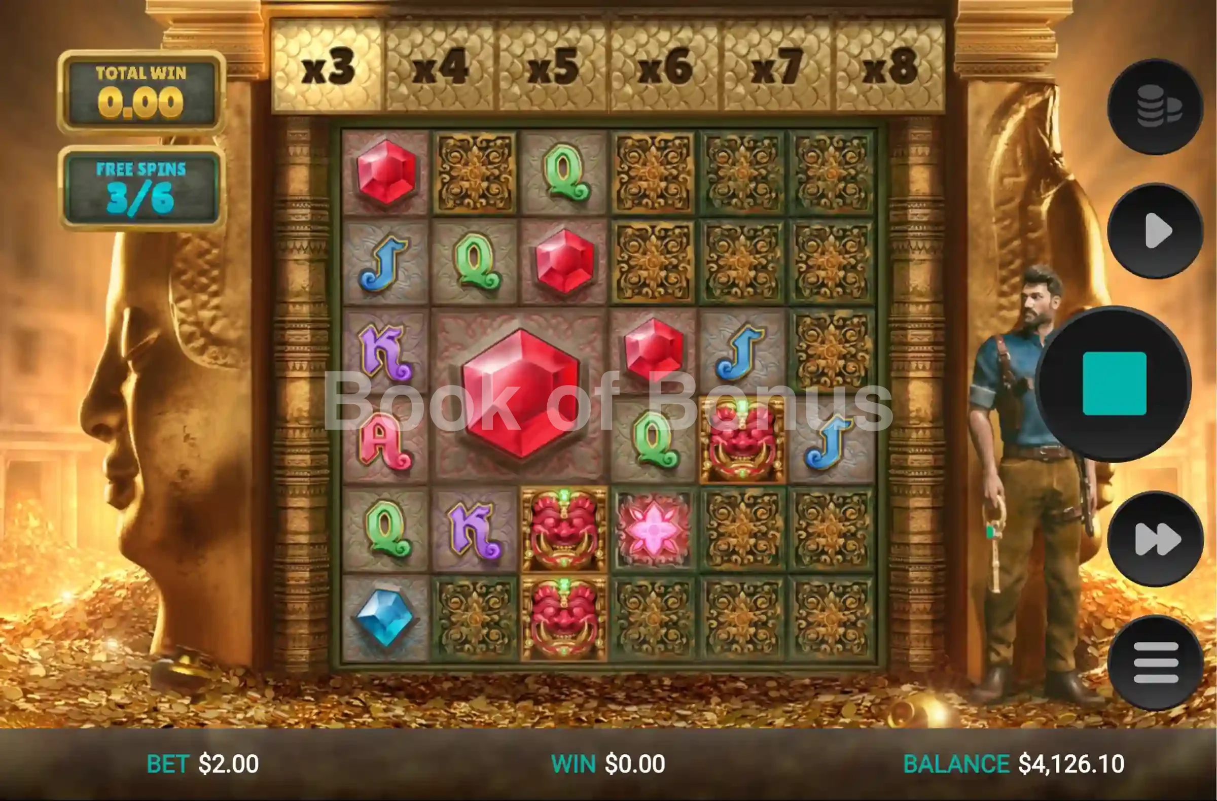 Ancient Tumble par Relax Gaming - tours gratuits