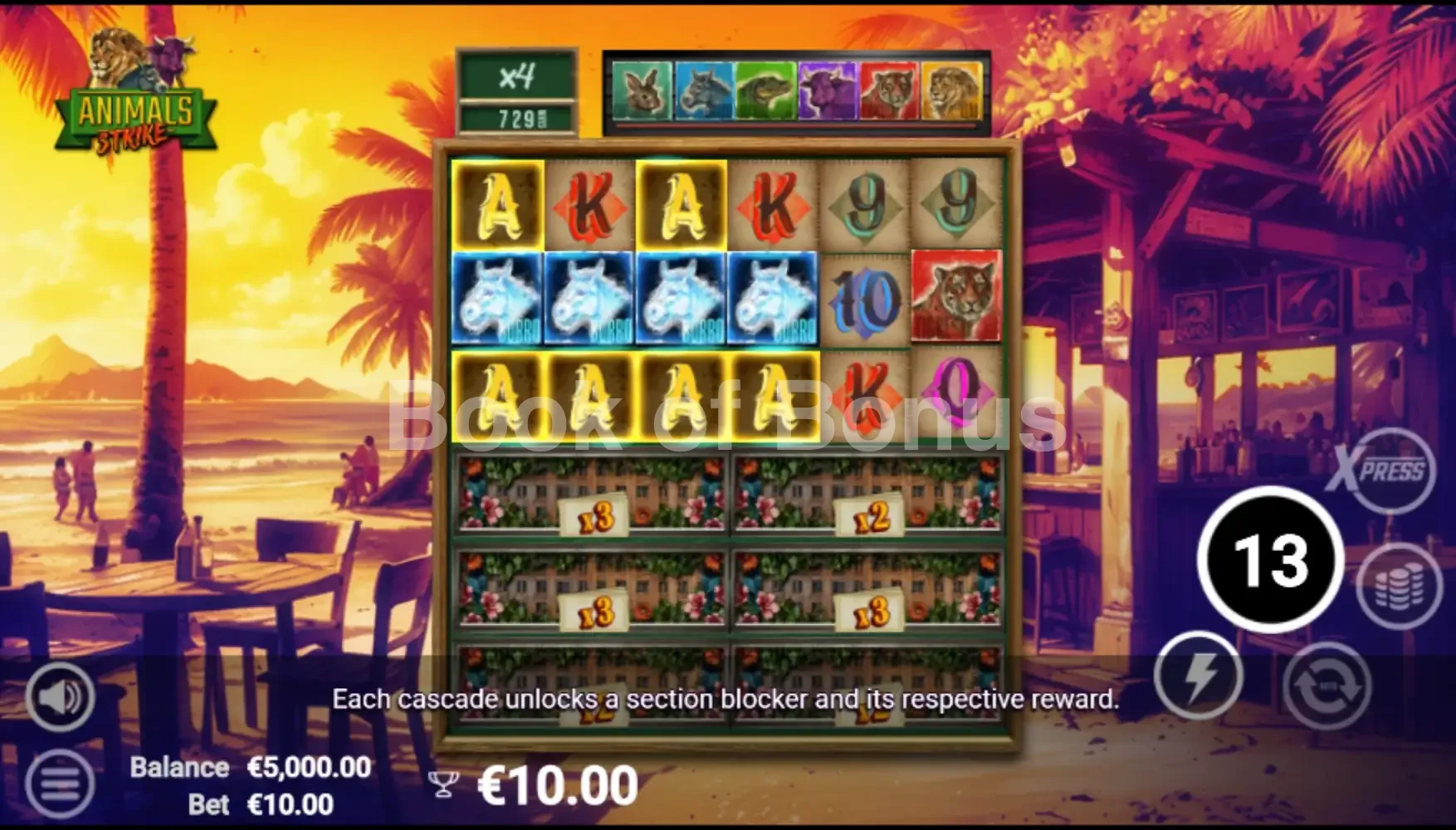 Tours gratuits Animals Strike