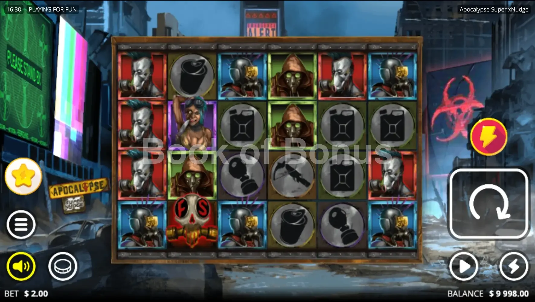 Jeu de base Apocalypse Nolimit City