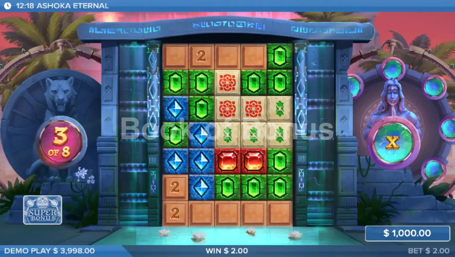 Ashoka Eternal par ELK Studios - tours gratuits