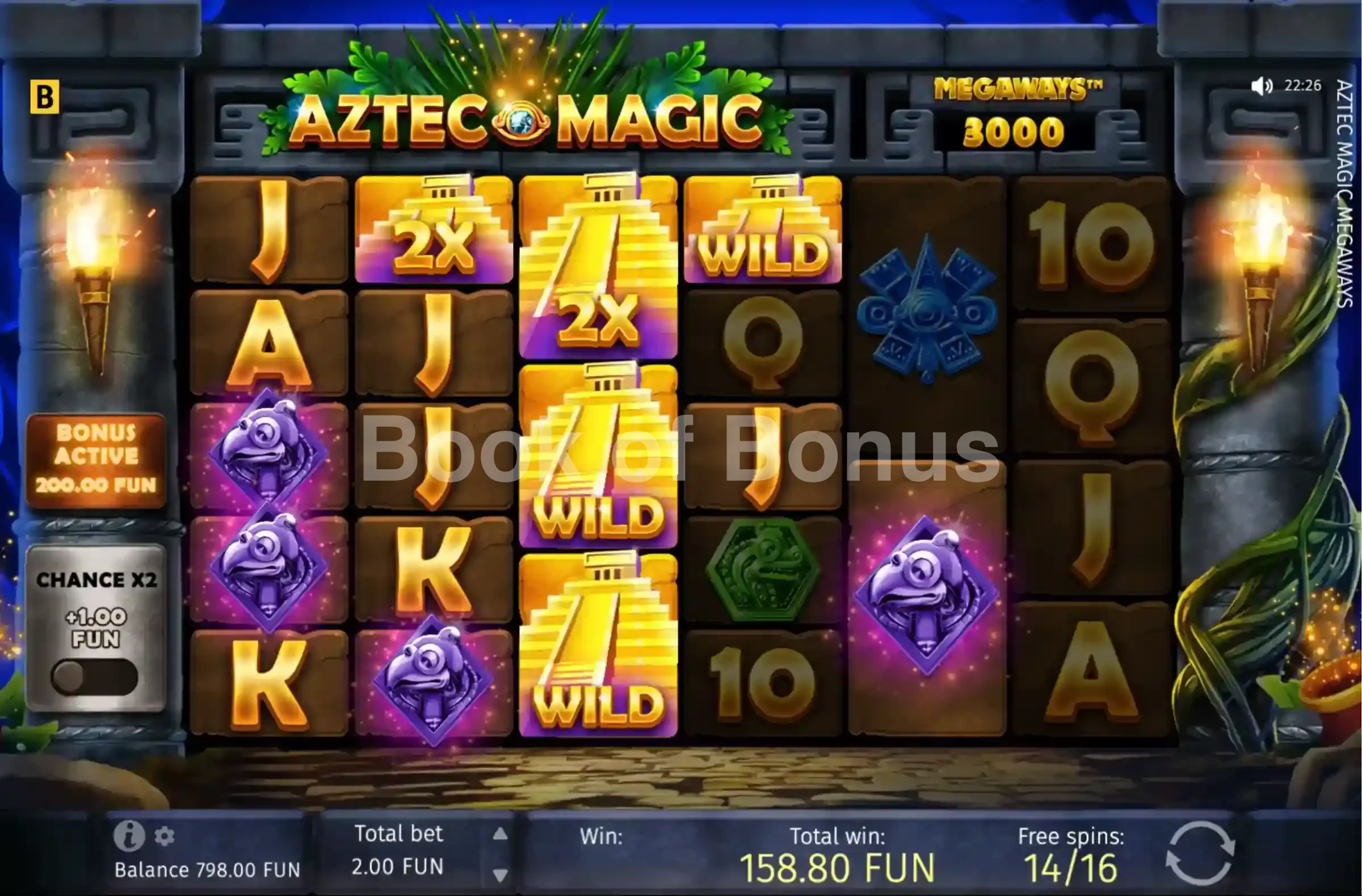 Aztec Magic Megaways par BGaming - tours gratuits