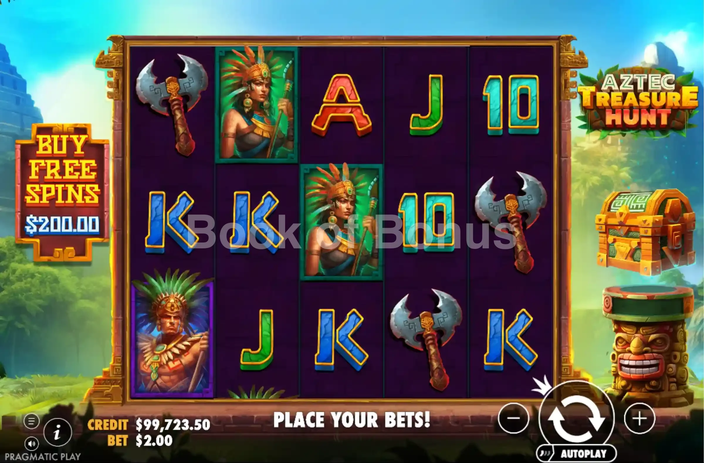 Jeu de base Aztec Treasure Hunt