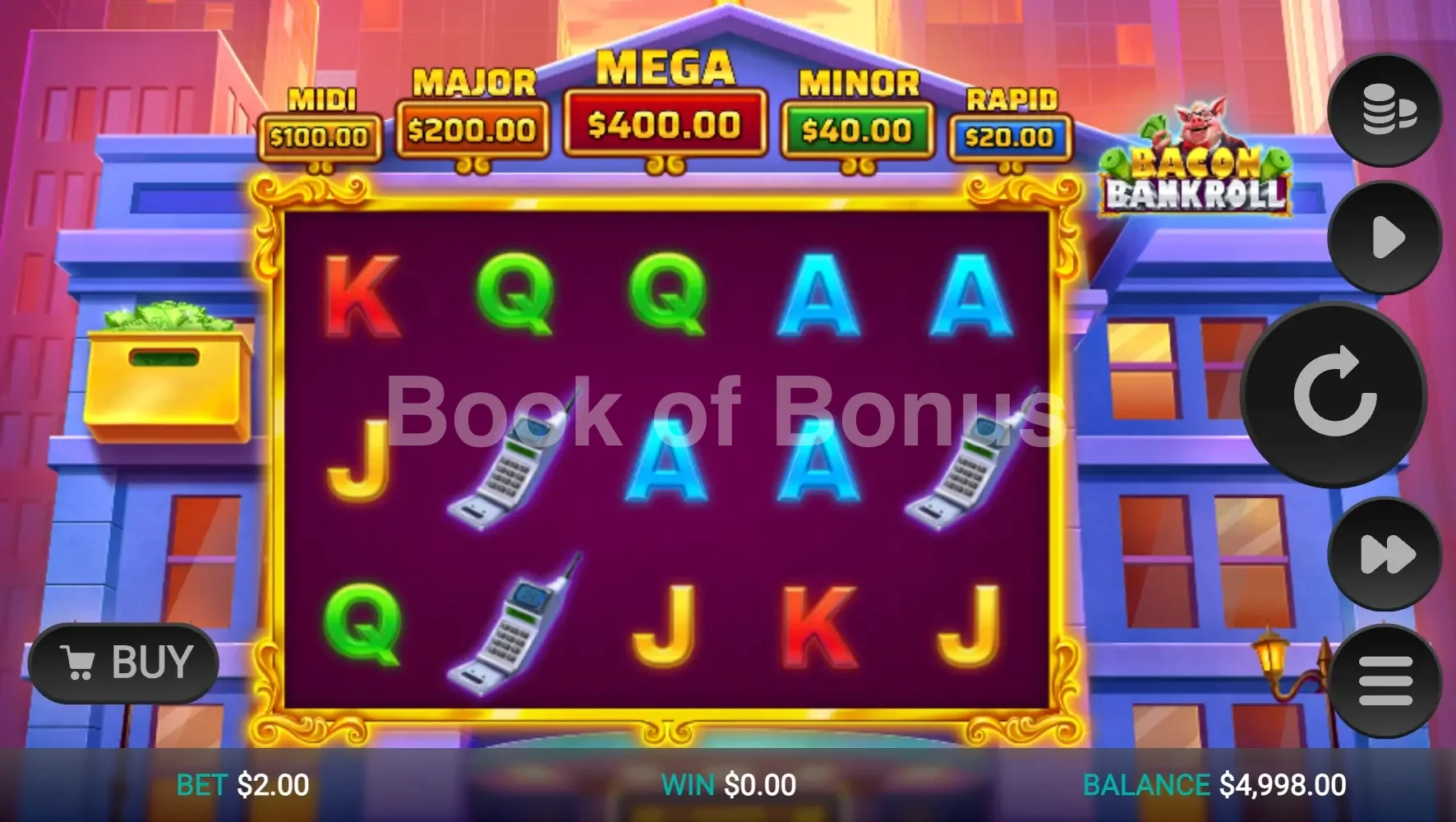Jeu de base Bacon Bankroll