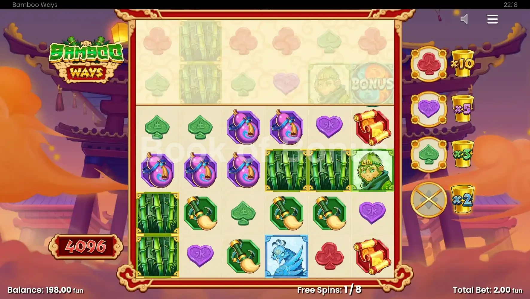 Bamboo Ways par Push Gaming - tours gratuits