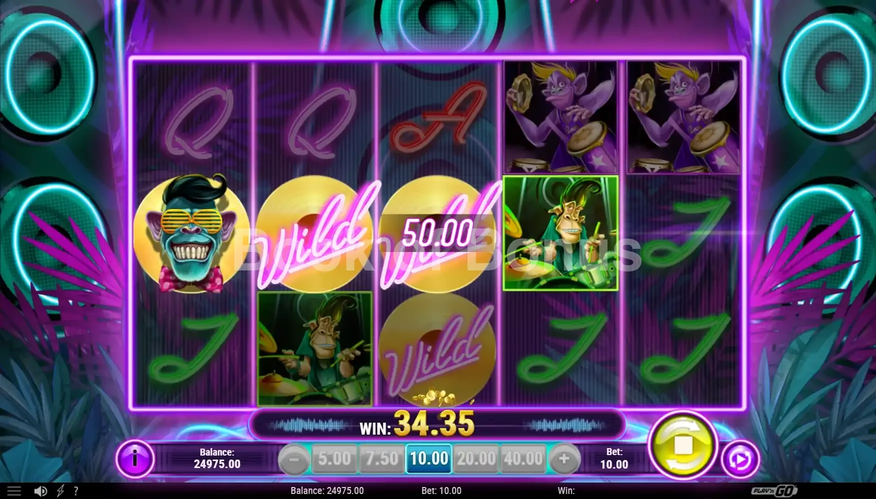 Résultat de spin Banana Rock