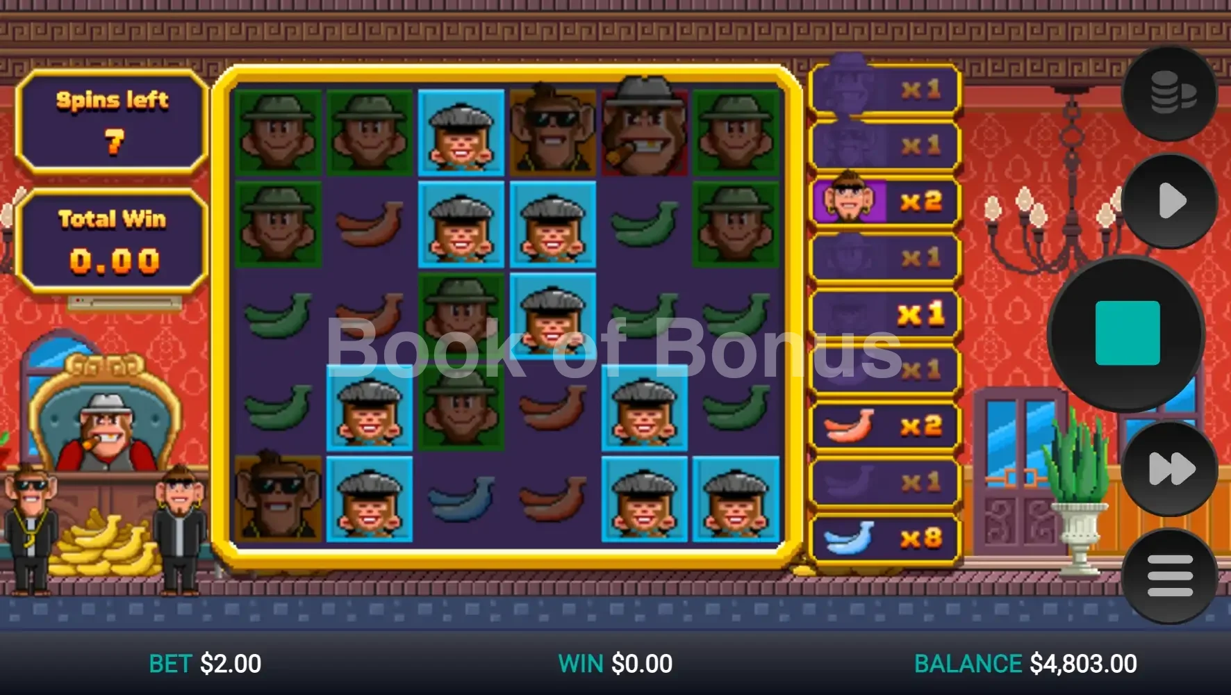 Banana Town par Relax Gaming - tours gratuits