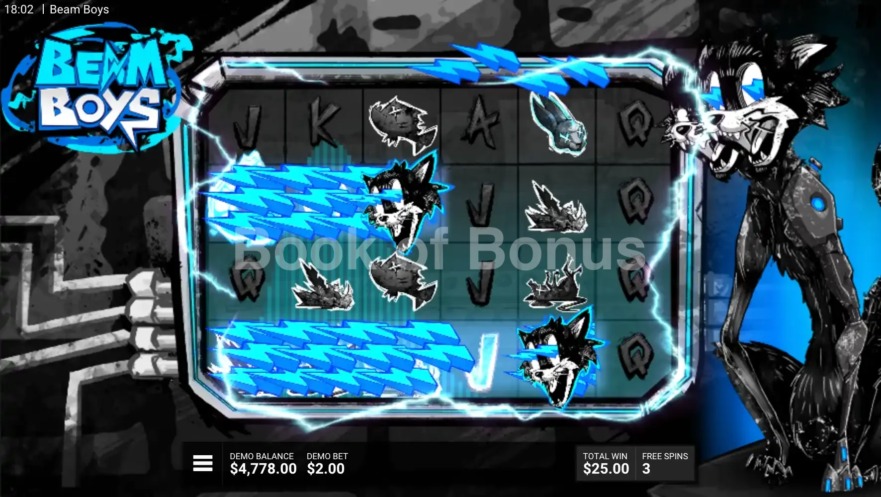 Beam Boys par Hacksaw Gaming - tours gratuits