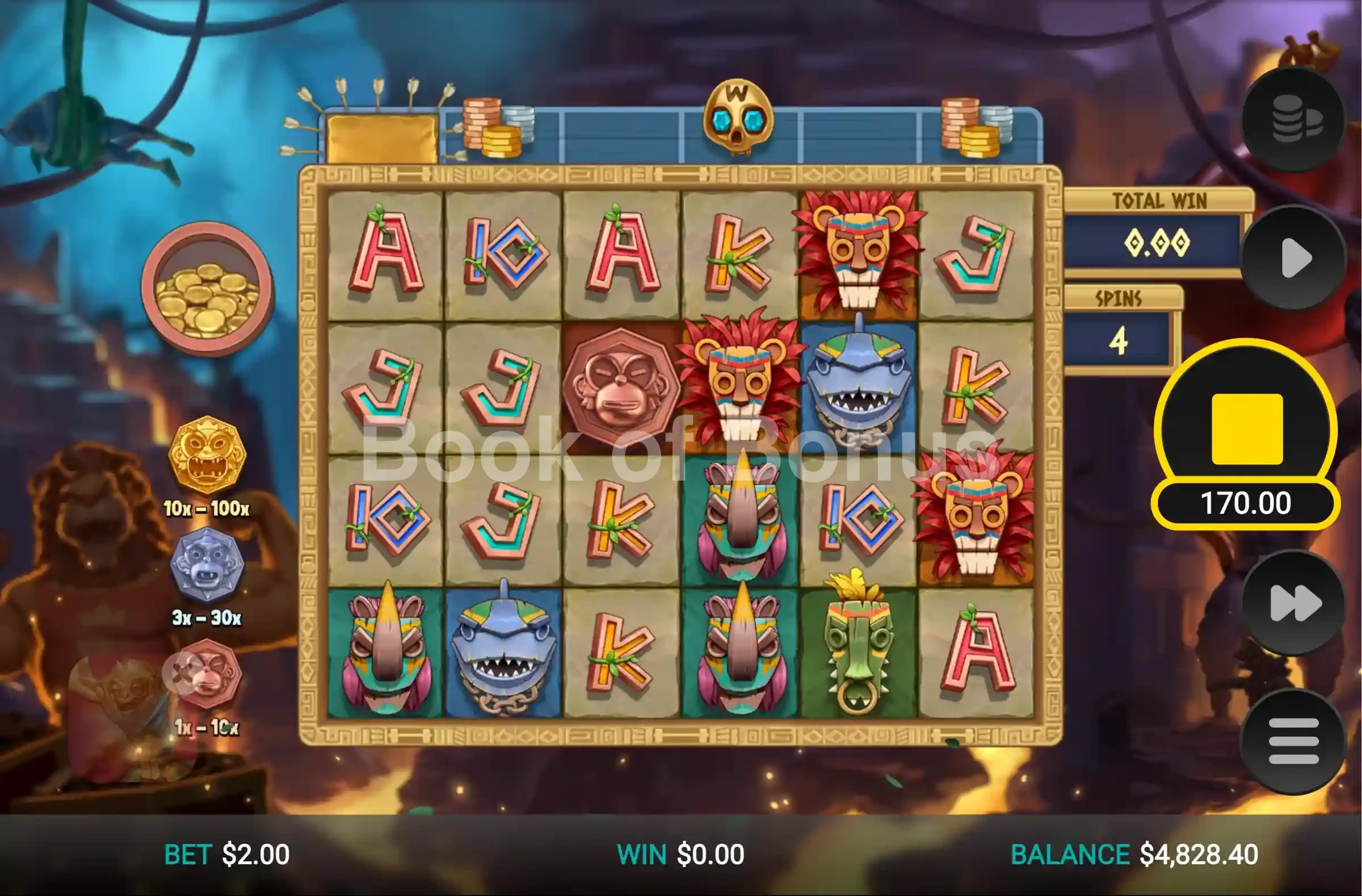 Beast Gains par Relax Gaming - tours gratuits