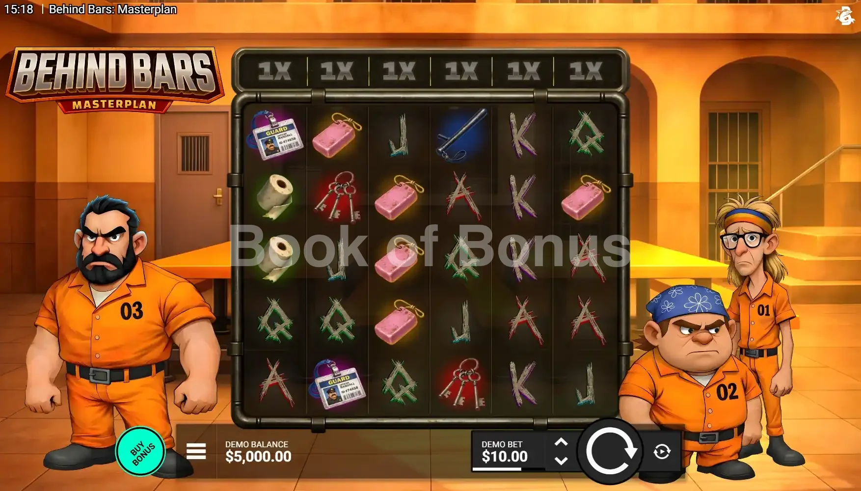 Jeu de base Behind Bars Masterplan