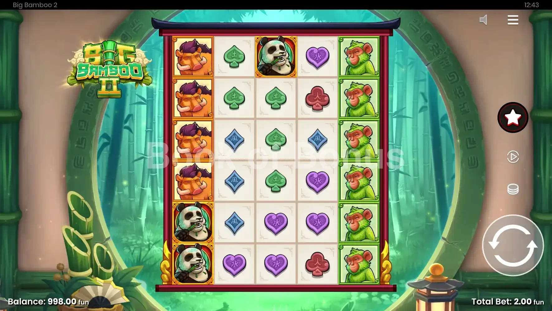 Jeu de base Big Bamboo 2