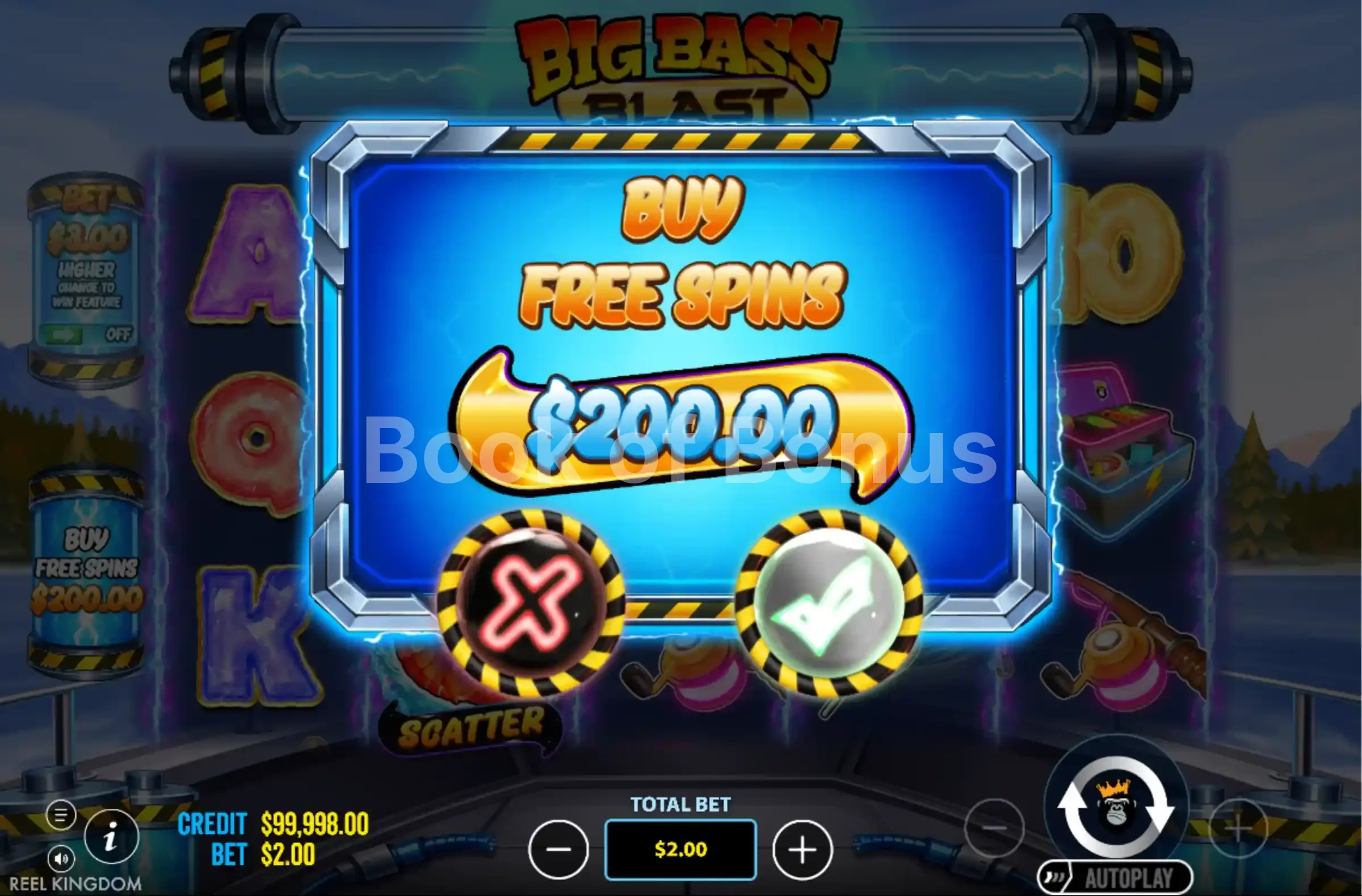 Option Bonus Buy Big Bass Blast