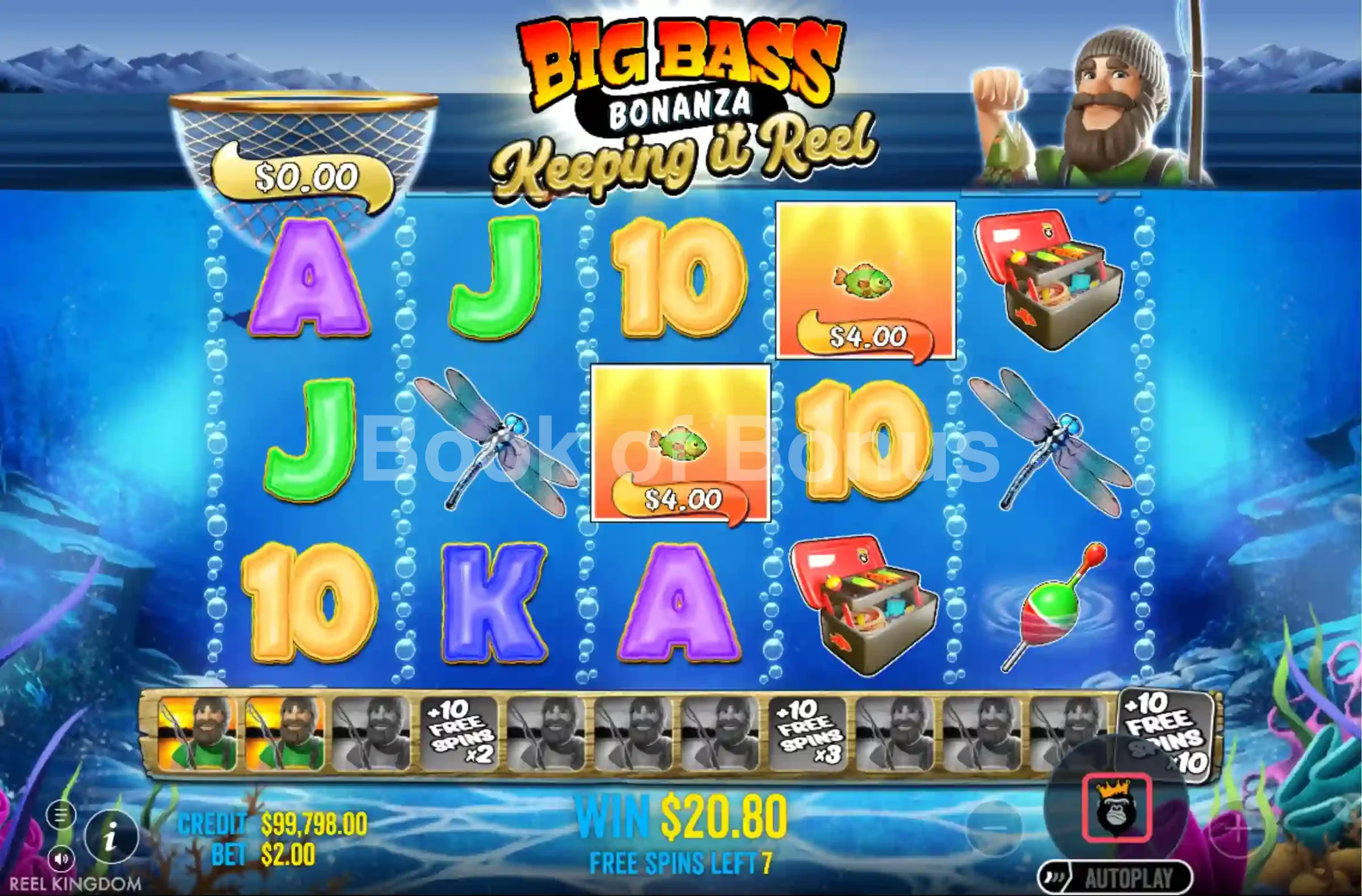 Tours gratuits Big Bass Bonanza Keeping It Reel