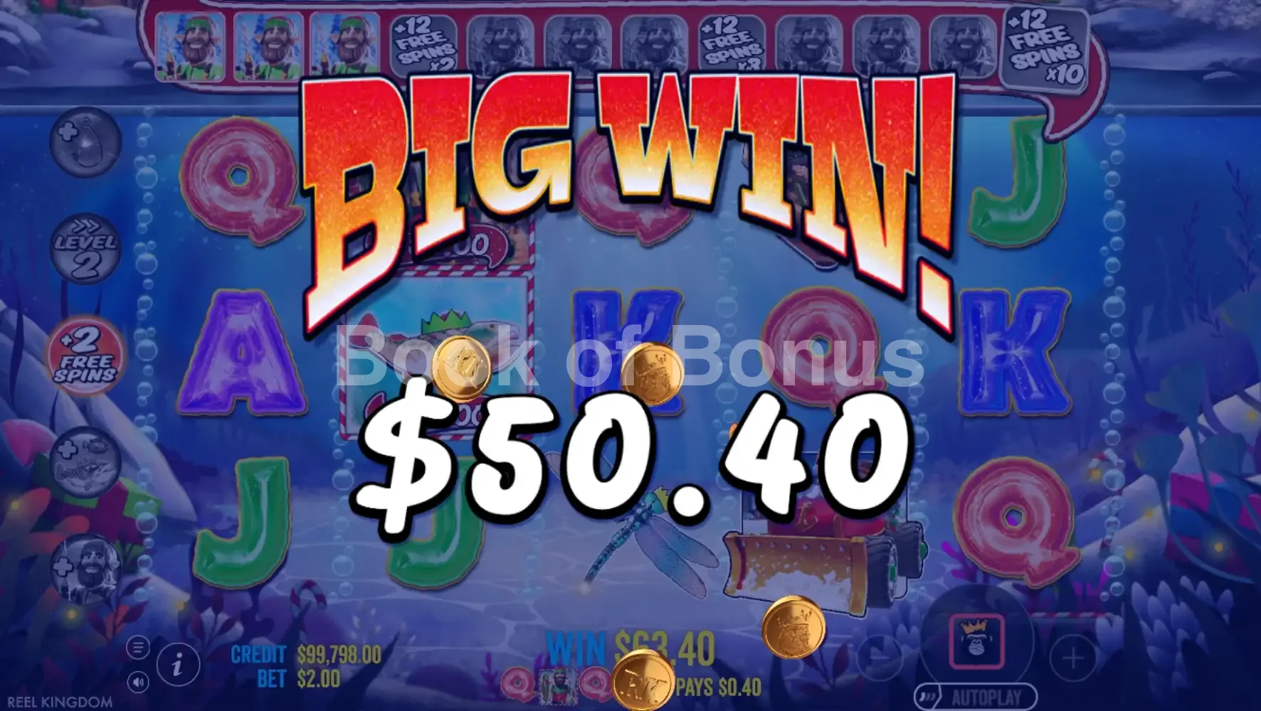 Big Bass Christmas Bash par Reel Kingdom - gros gain