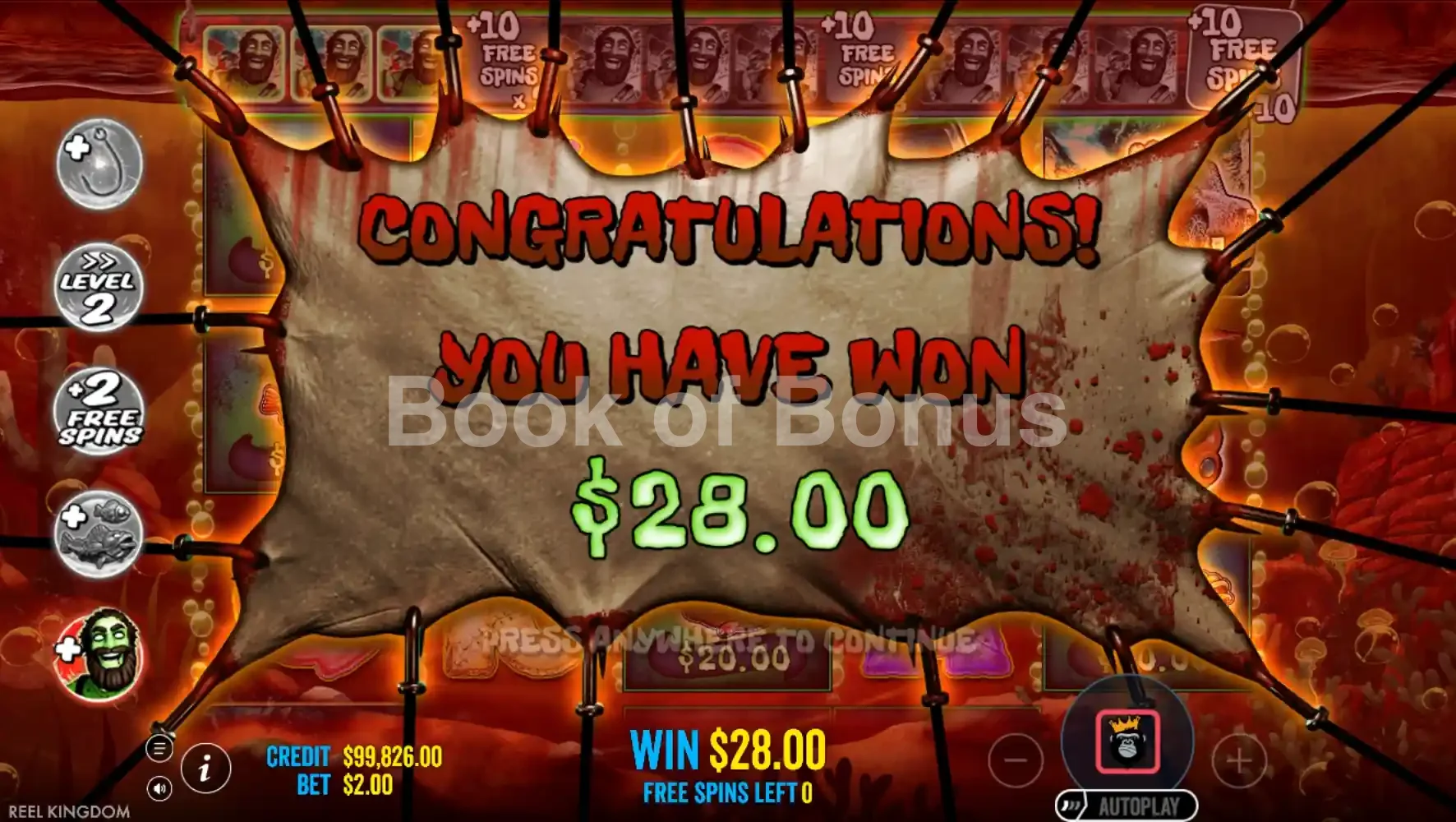 Big Bass Halloween 2 par Reel Kingdom - gros gain