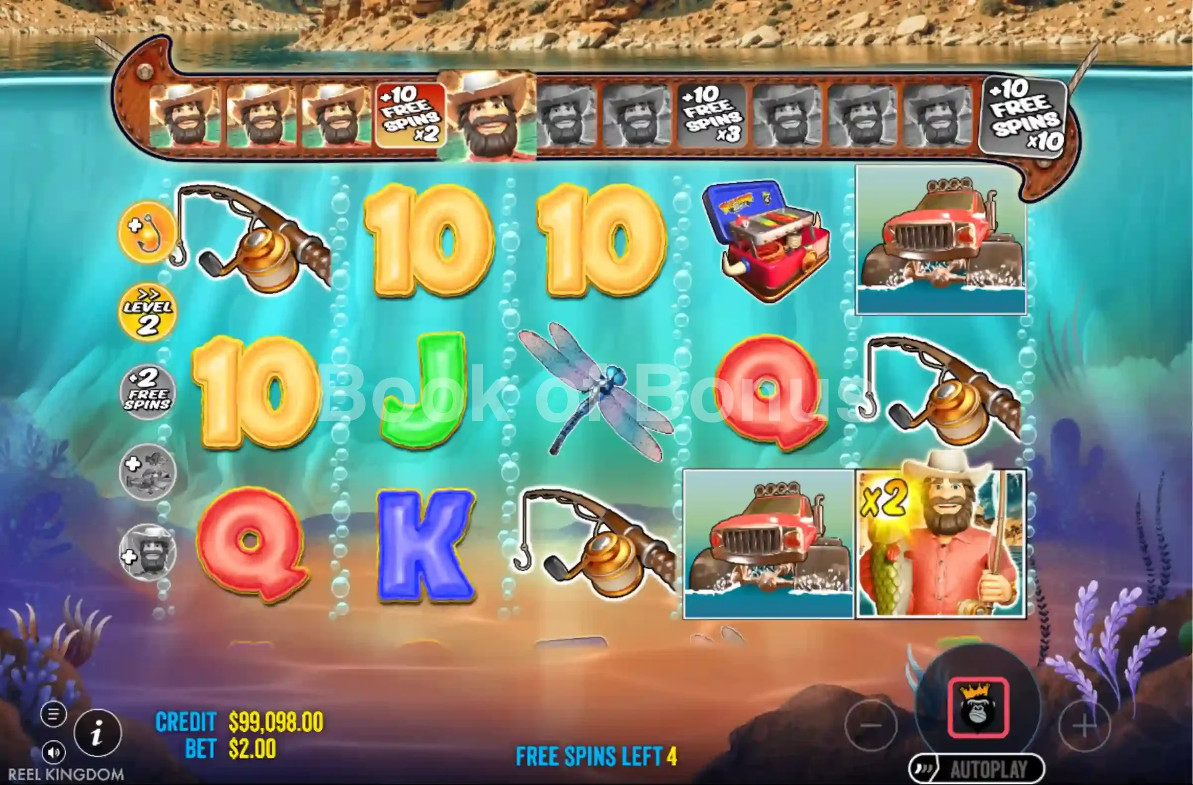 Tours gratuits Big Bass Splash 1000
