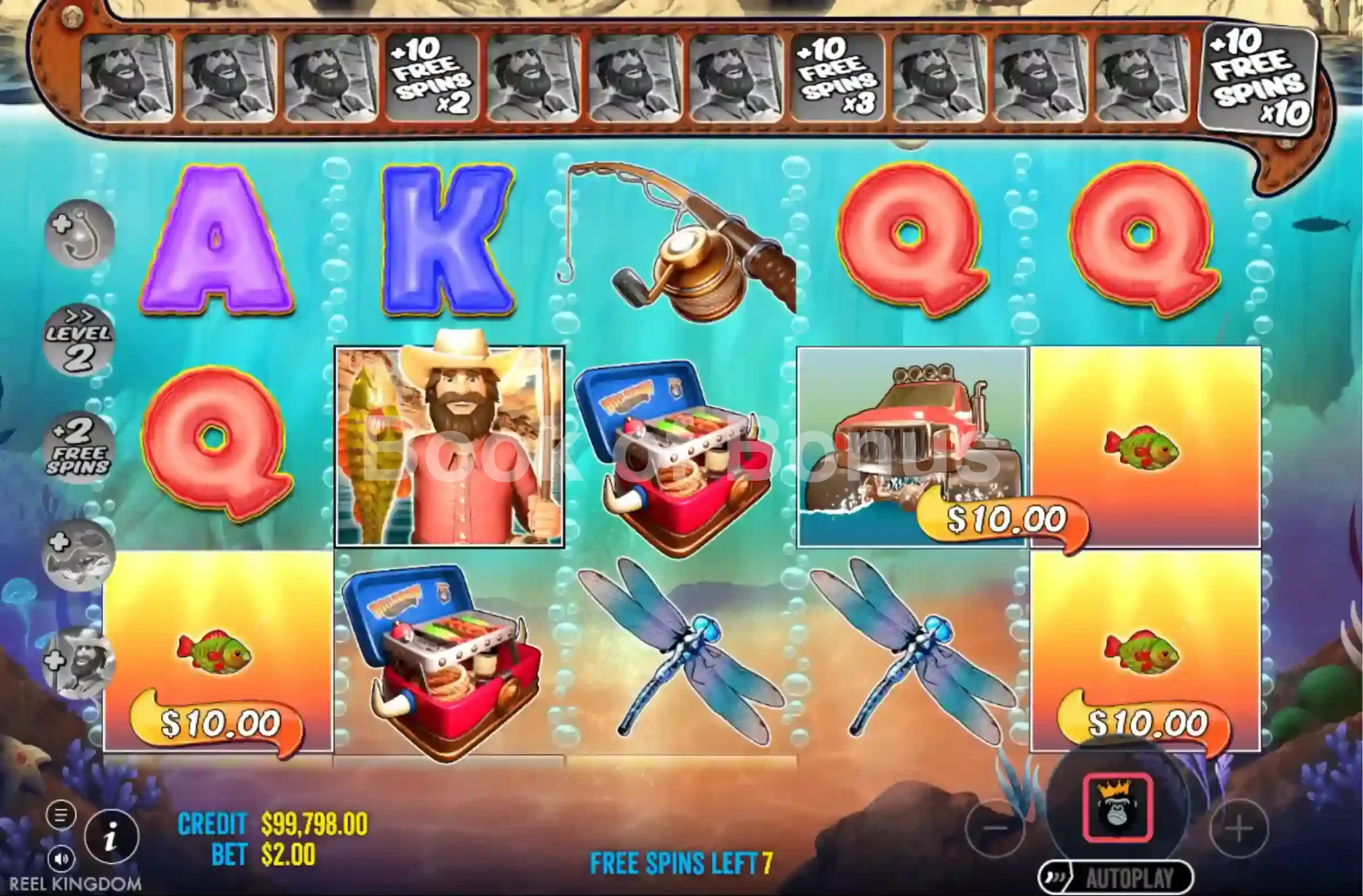 Big Bass Splash par Reel Kingdom - tours gratuits