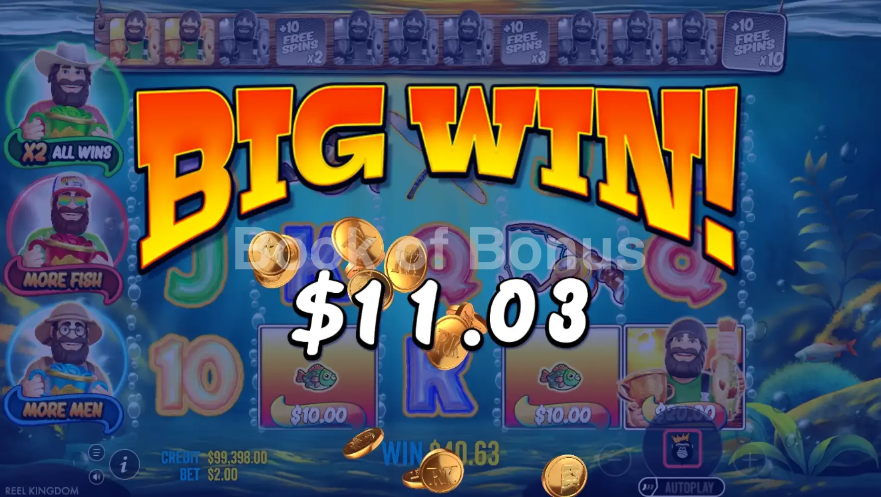Big Bass Trophy Fishing par Pragmatic Play - gros gain