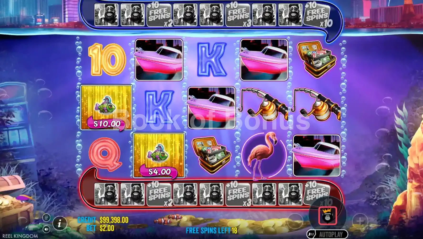 Big Bass Vegas Double Down Deluxe par Reel Kingdom - tours gratuits
