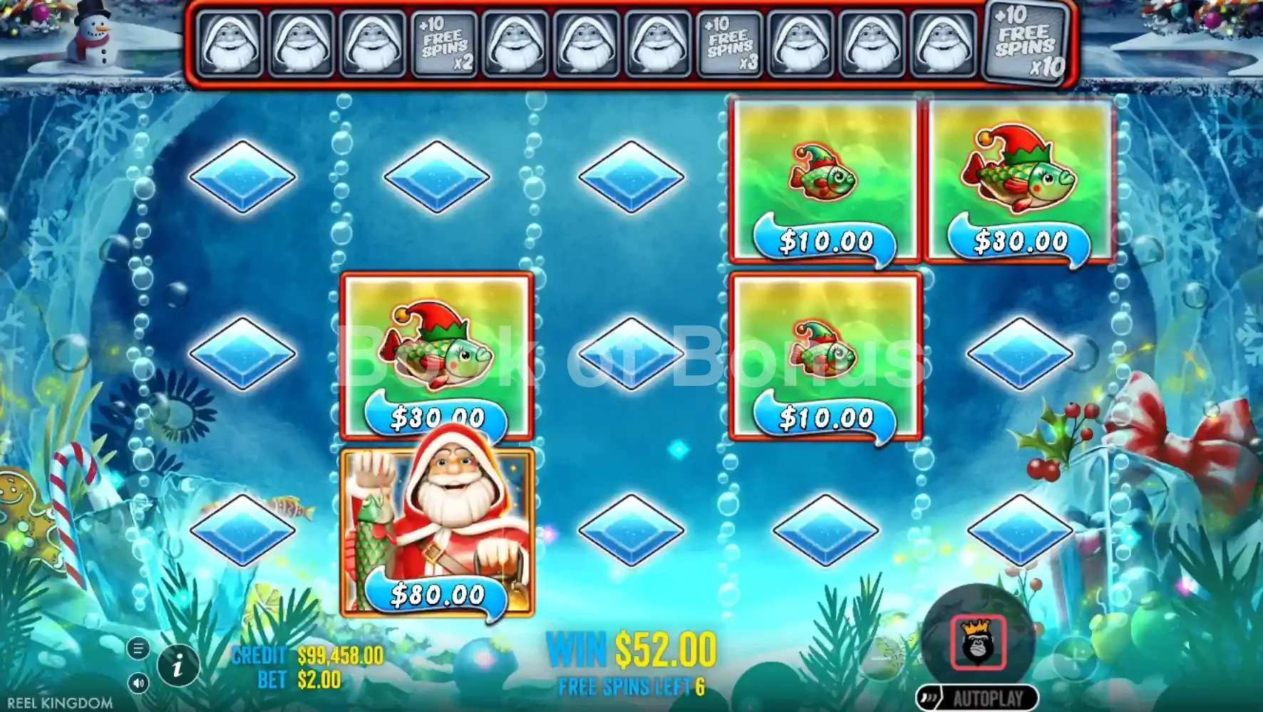 Big Bass XMAS Frozen Lake par Pragmatic Play - tours gratuits
