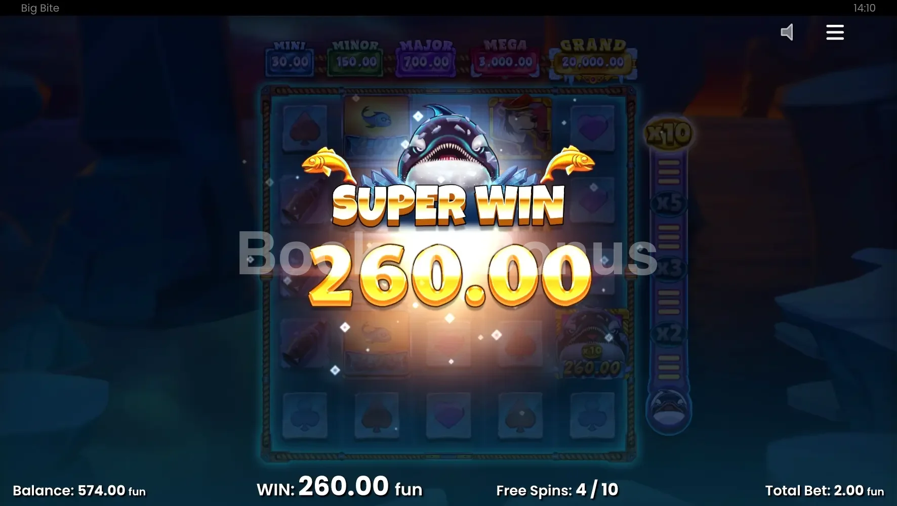 Gros gain sur Big Bite