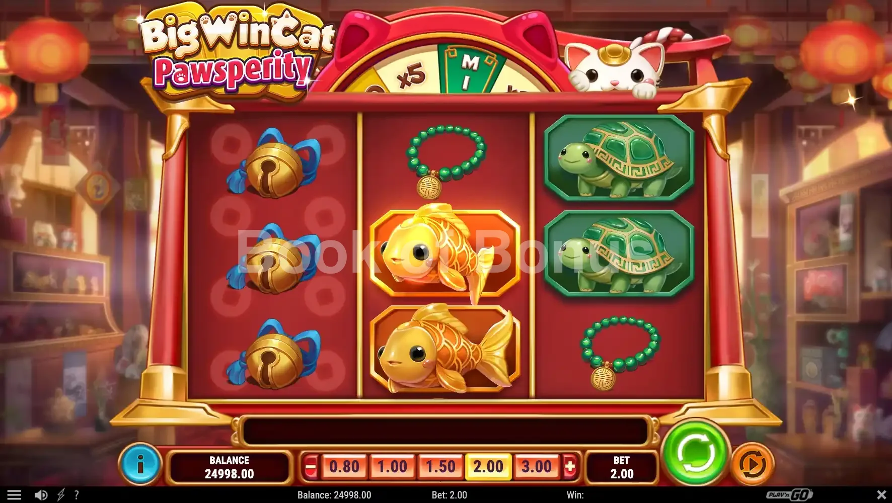 Jeu de base Big Win Cat Pawsperity
