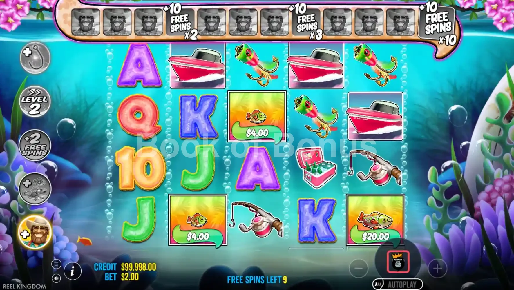 Bigger Bass Splash par Reel Kingdom - tours gratuits