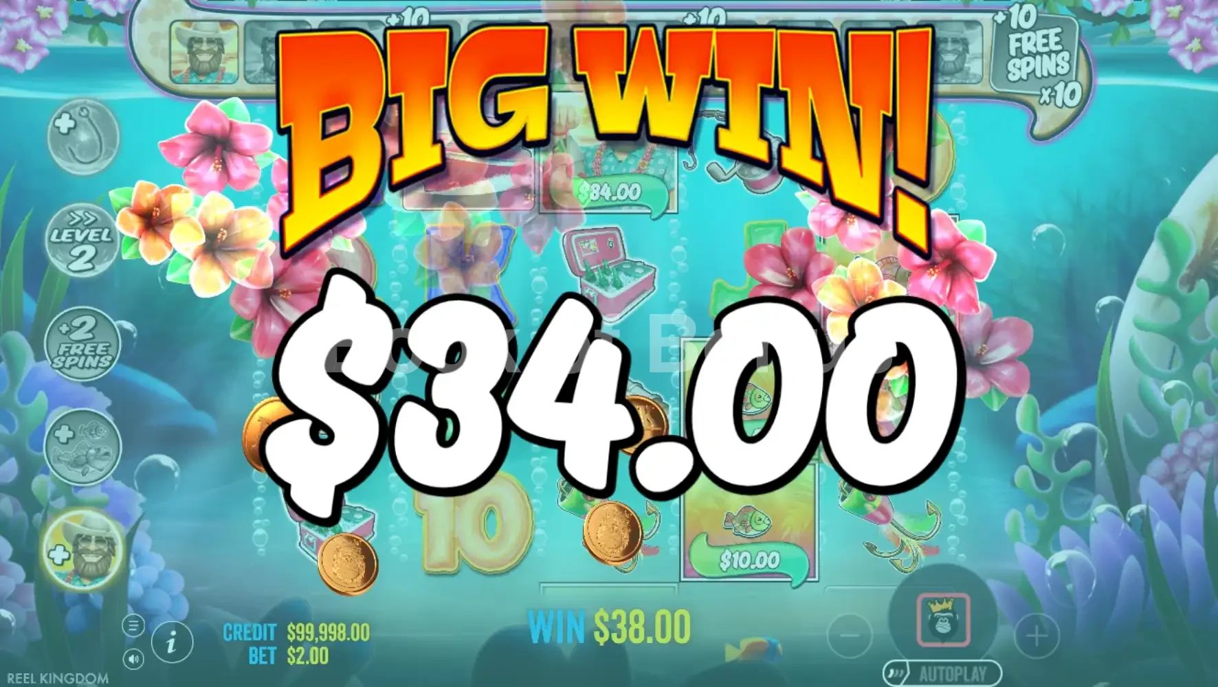 Bigger Bass Splash par Reel Kingdom - gros gain