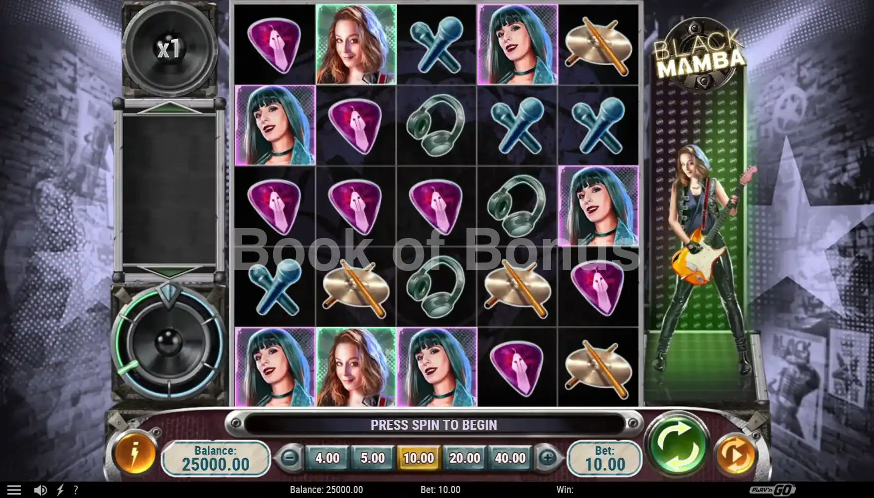 Jeu de base Black Mamba