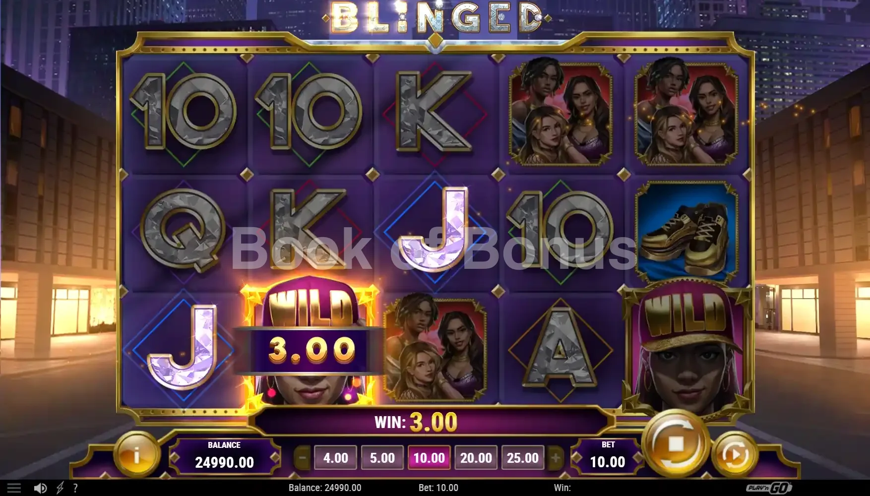 Résultat de spin Blinged