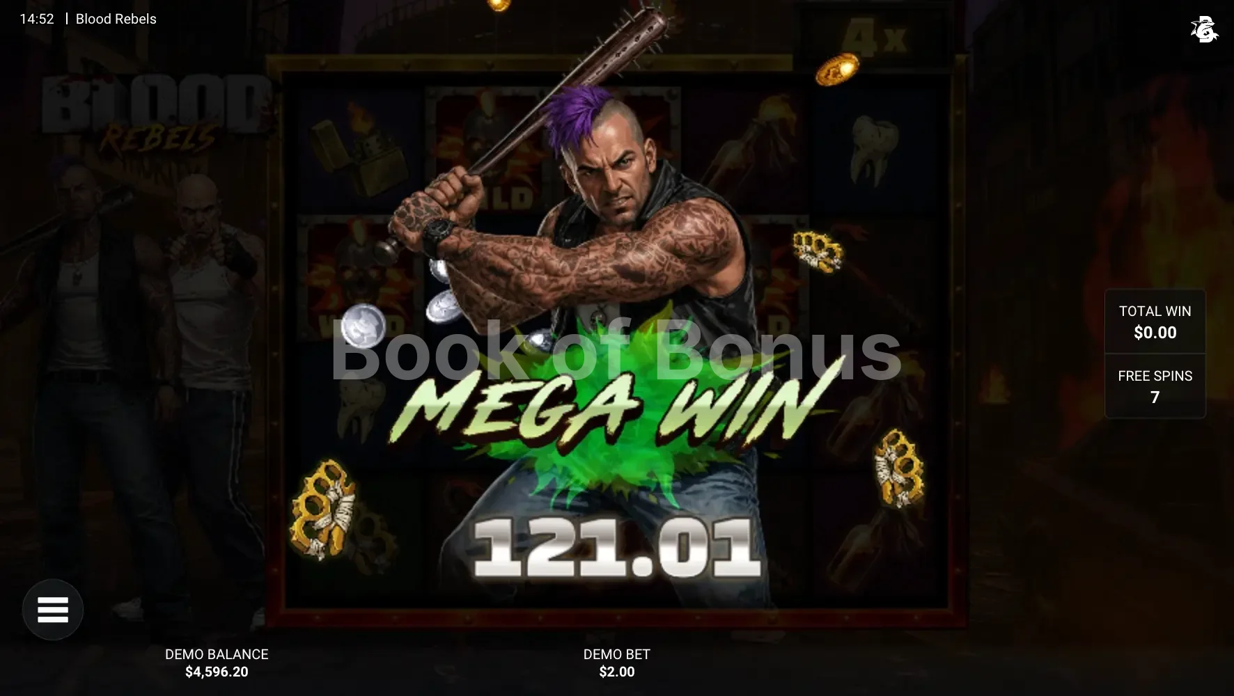 Blood Rebels par Hacksaw Gaming - gros gain