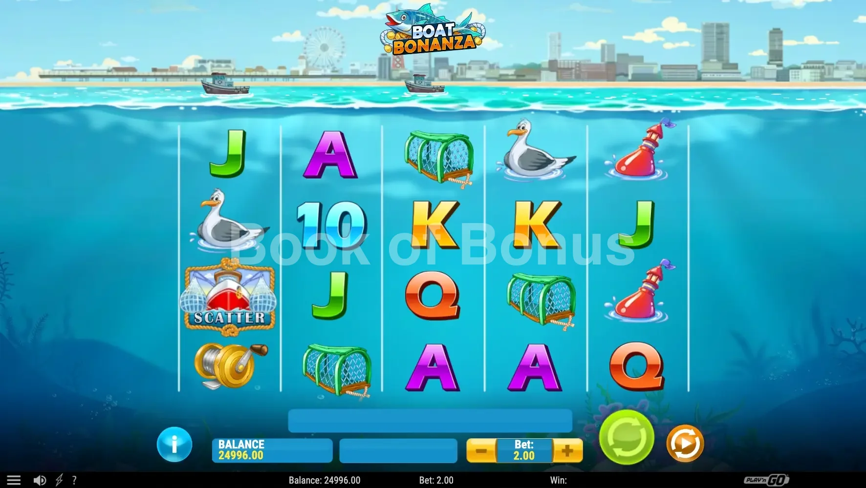 Rouleaux en action Boat Bonanza