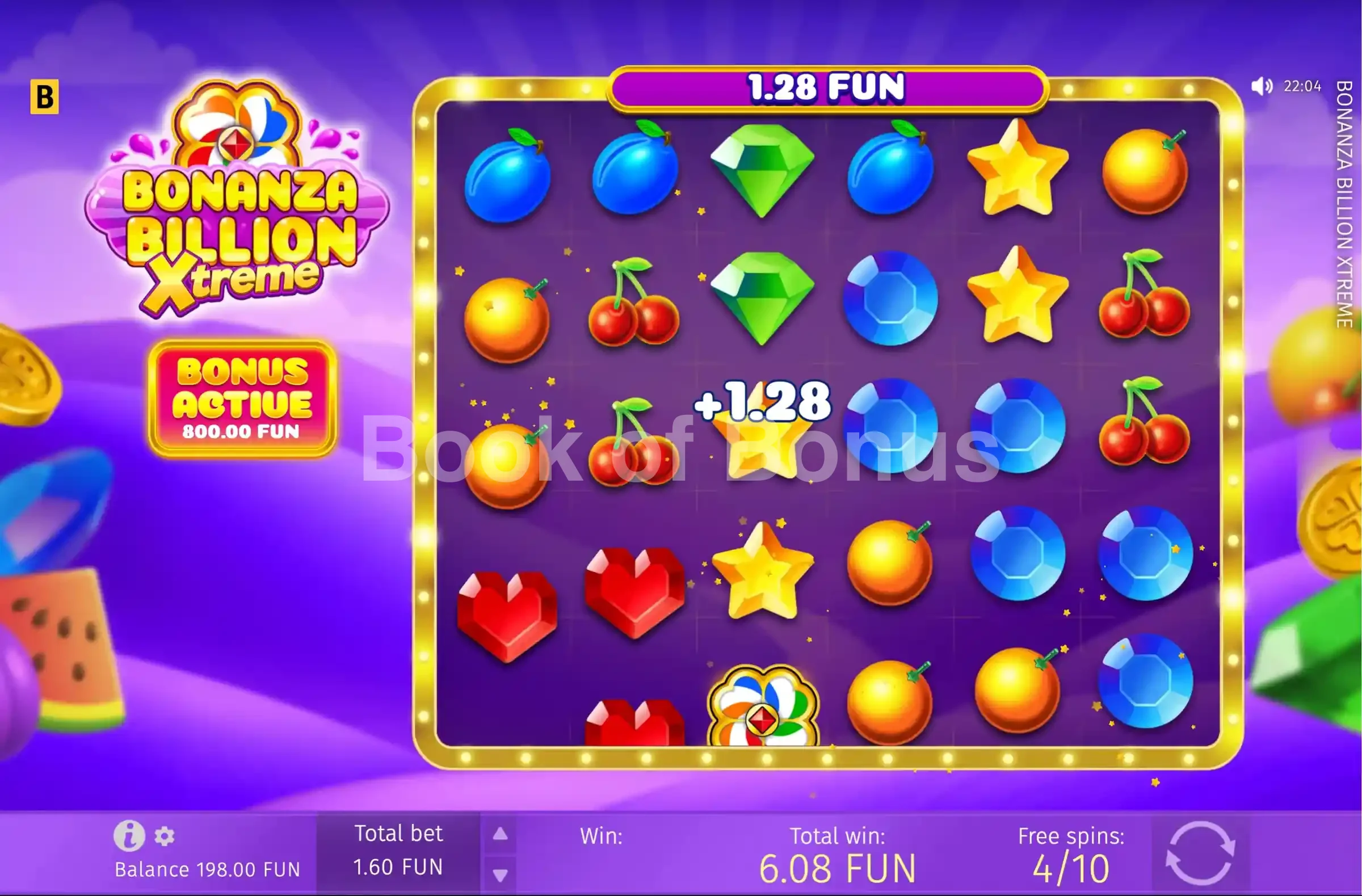 Bonanza Billion Xtreme par BGaming - tours gratuits