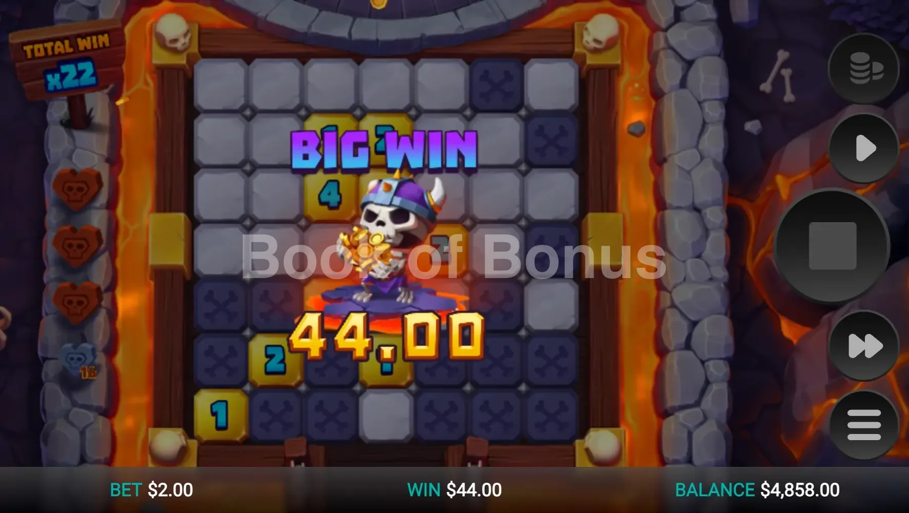 Grand gain sur Bone Raiders