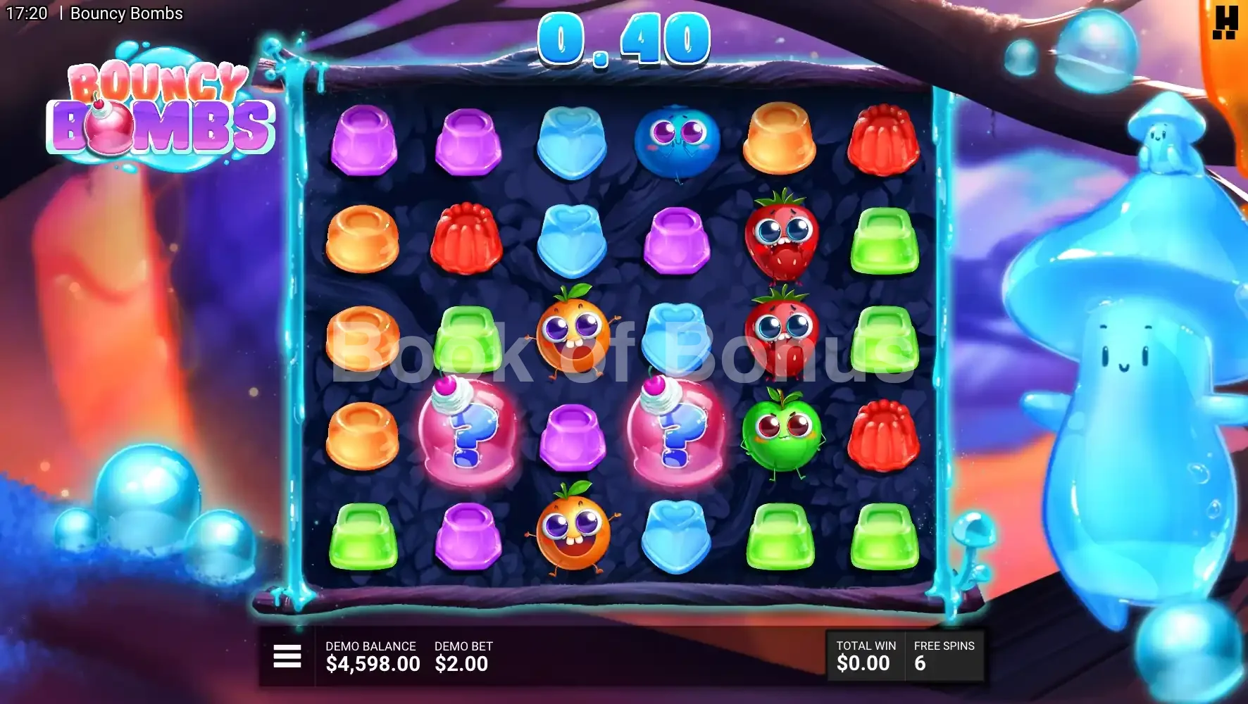 Tours gratuits Bouncy Bombs