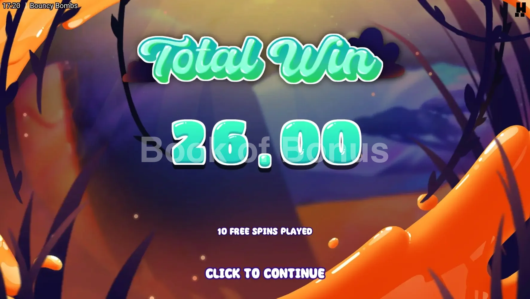 Big win Bouncy Bombs