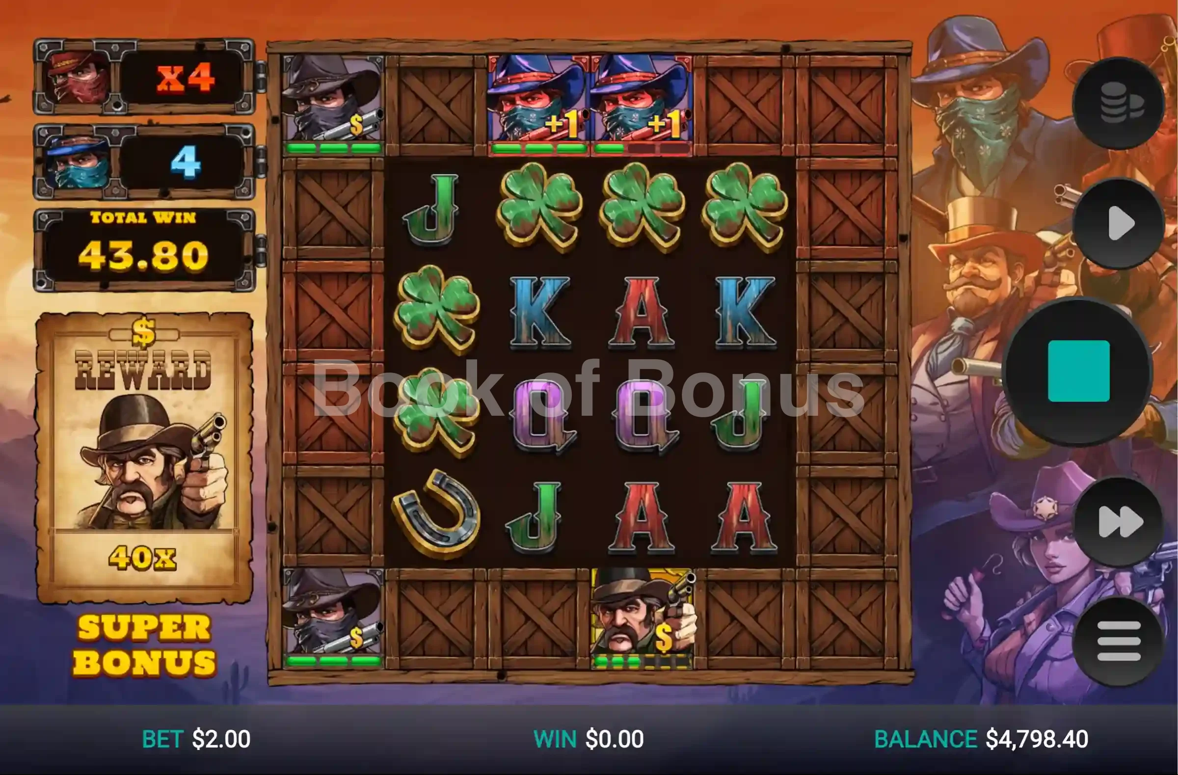 Bounty County par Relax Gaming - tours gratuits