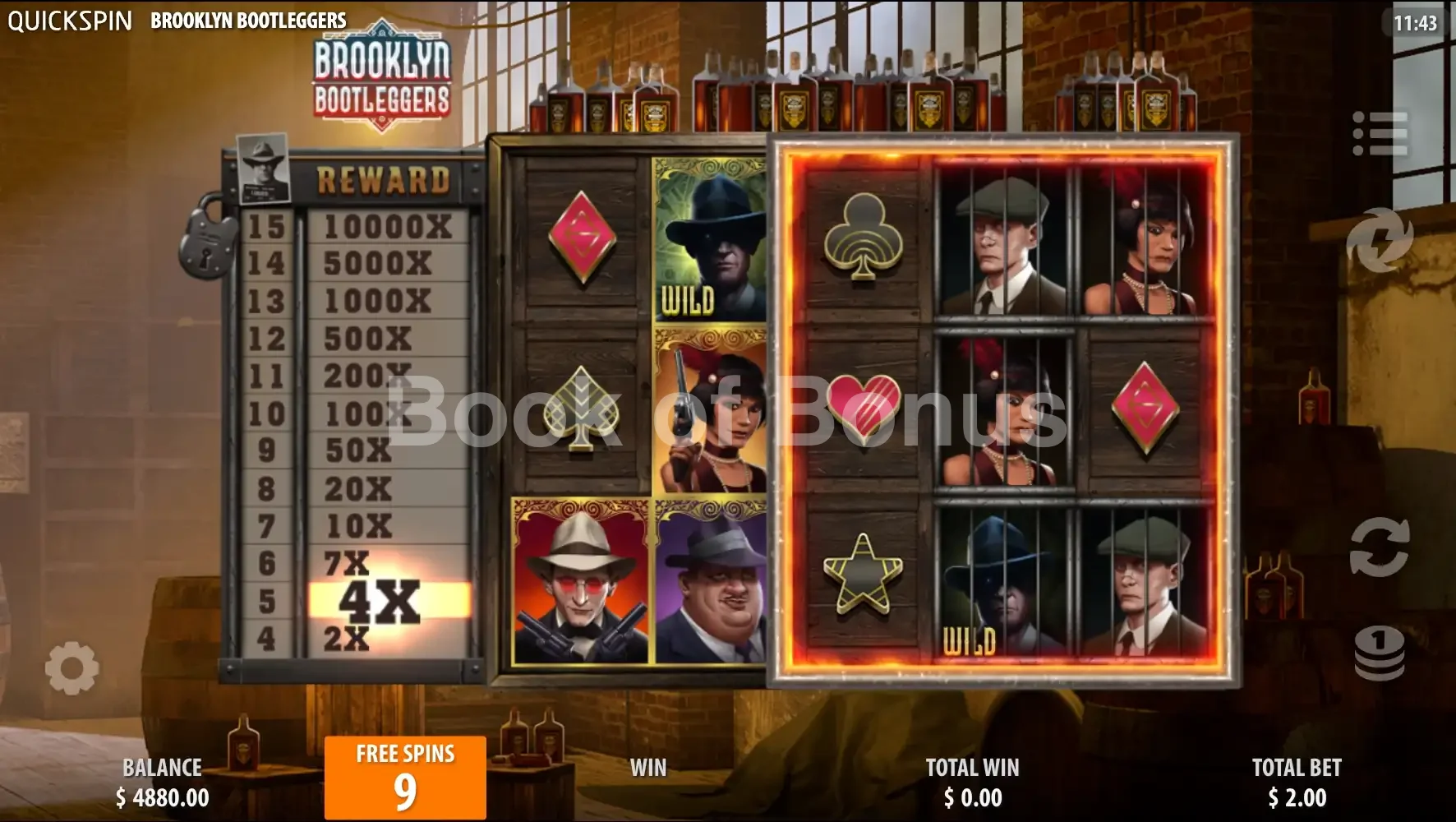 Brooklyn Bootleggers par Quickspin - tours gratuits