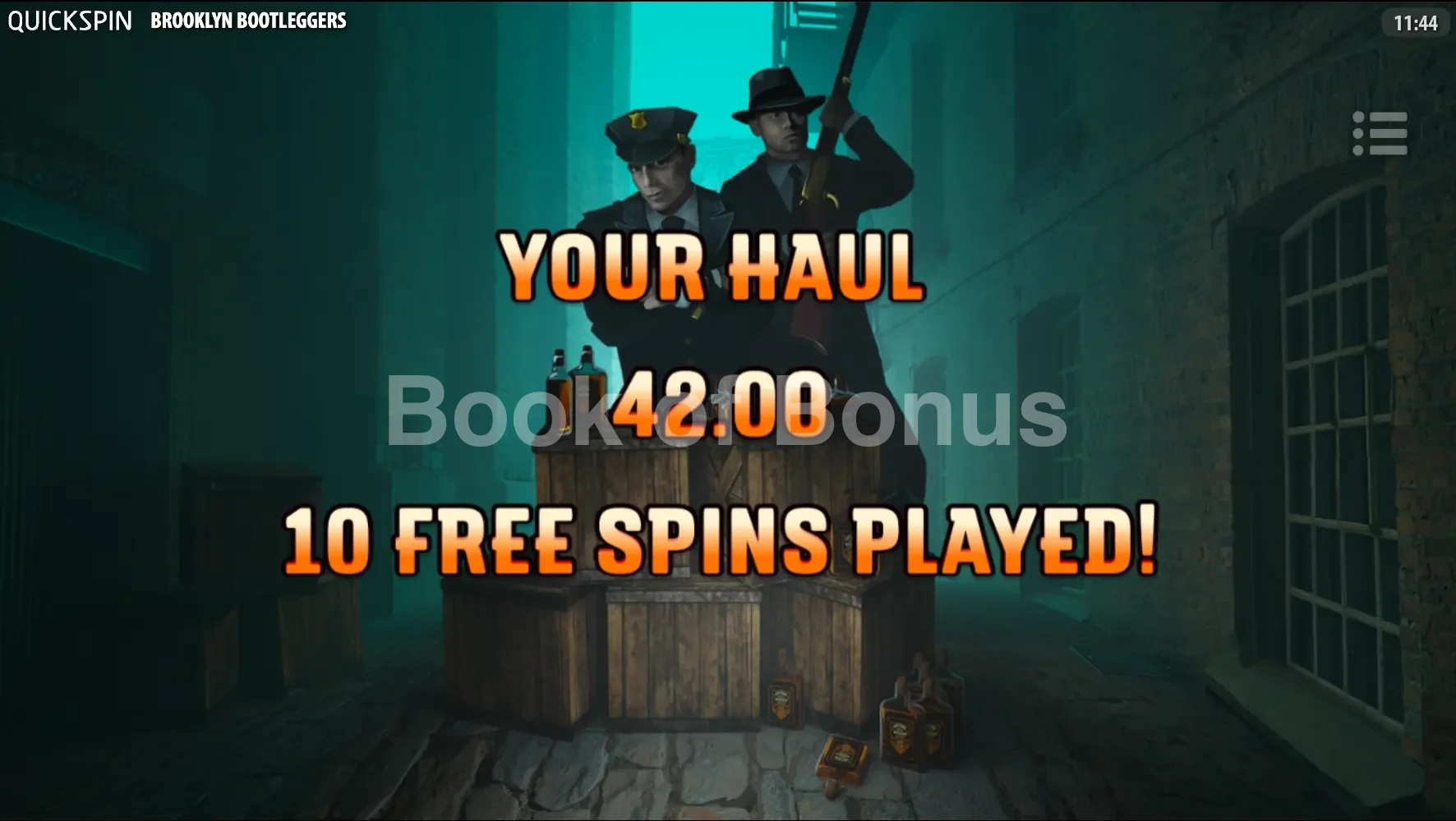 Brooklyn Bootleggers par Quickspin - gros gain