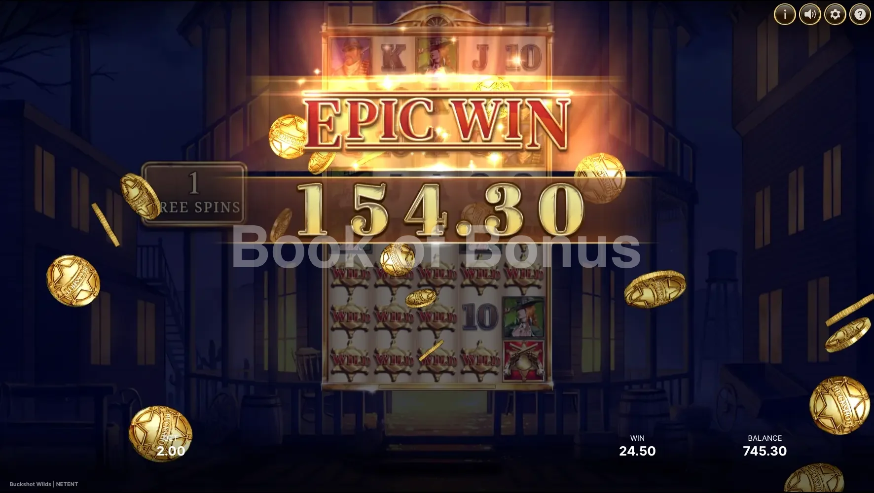 Gros gain sur Buckshot Wilds