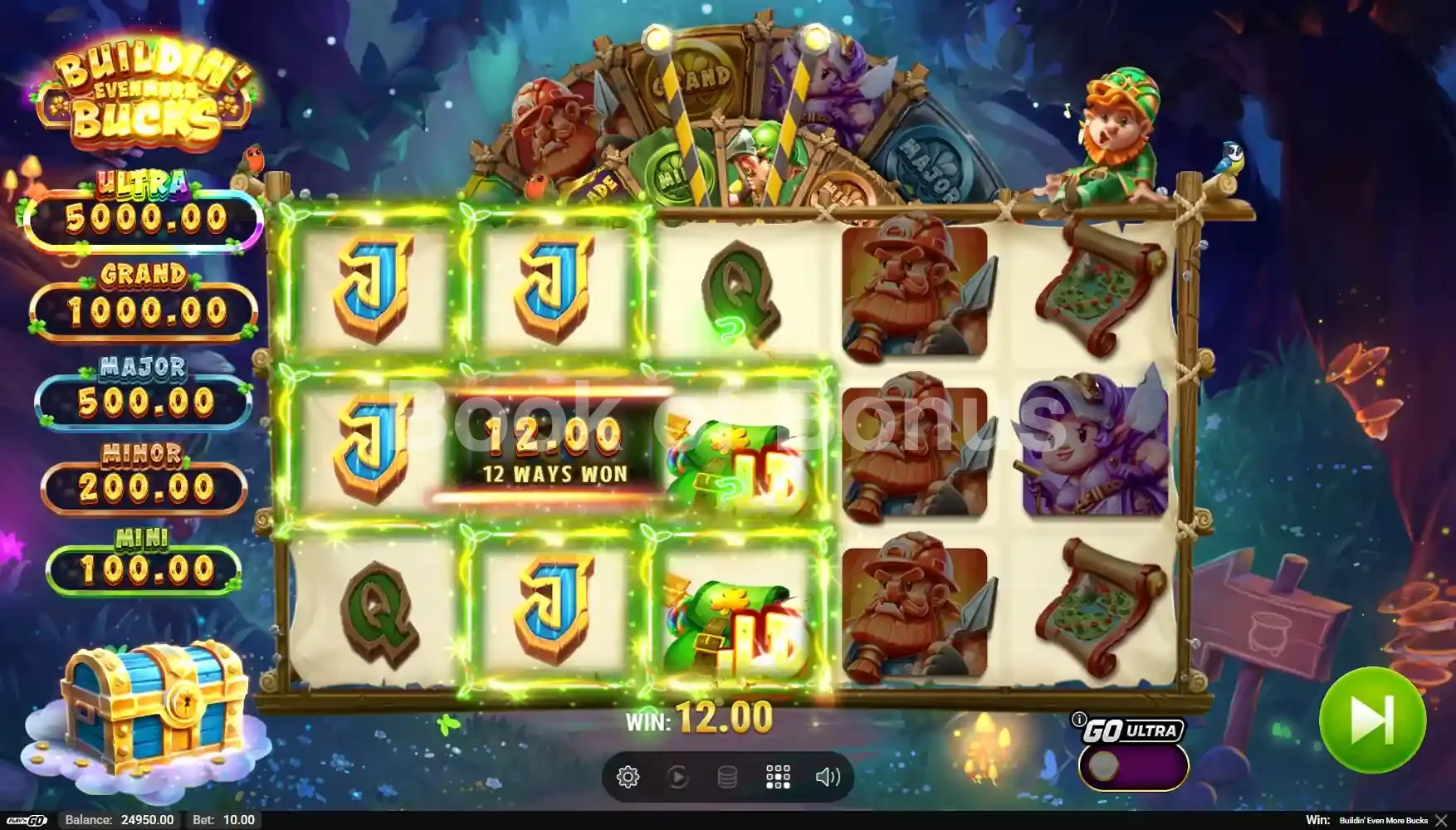Buildin’ Even More Bucks par Play'n GO - spin result
