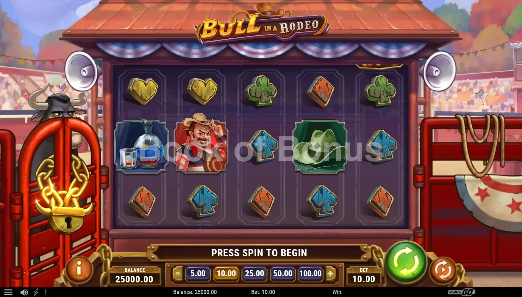 Jeu de base Bull in a Rodeo