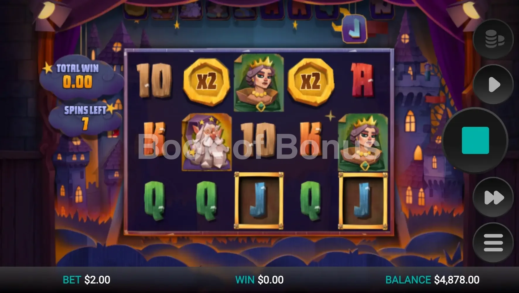 Camelot Cash par Relax Gaming - tours gratuits