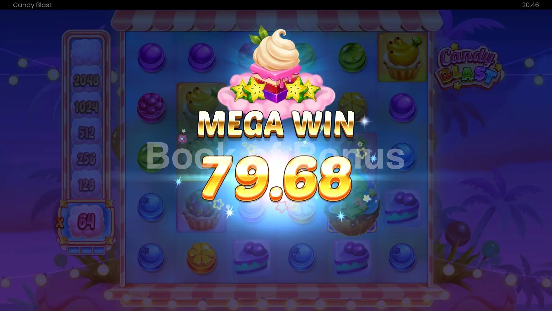Candy Blast par Push Gaming - gros gain