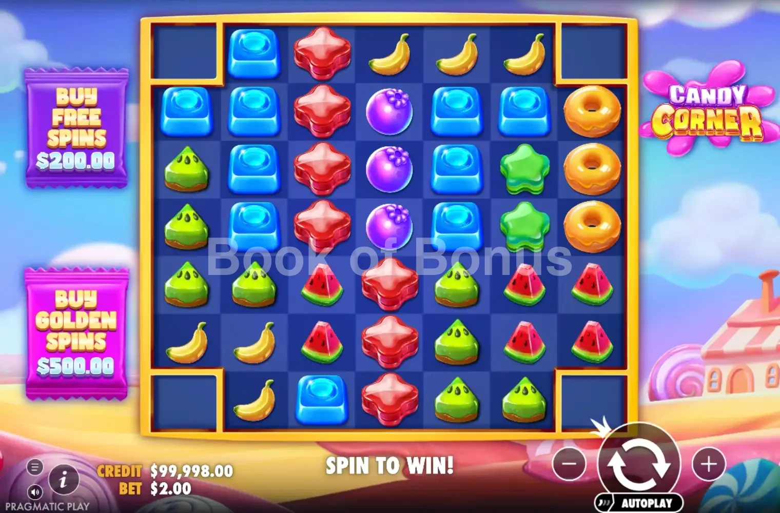 Jeu de base Candy Corner