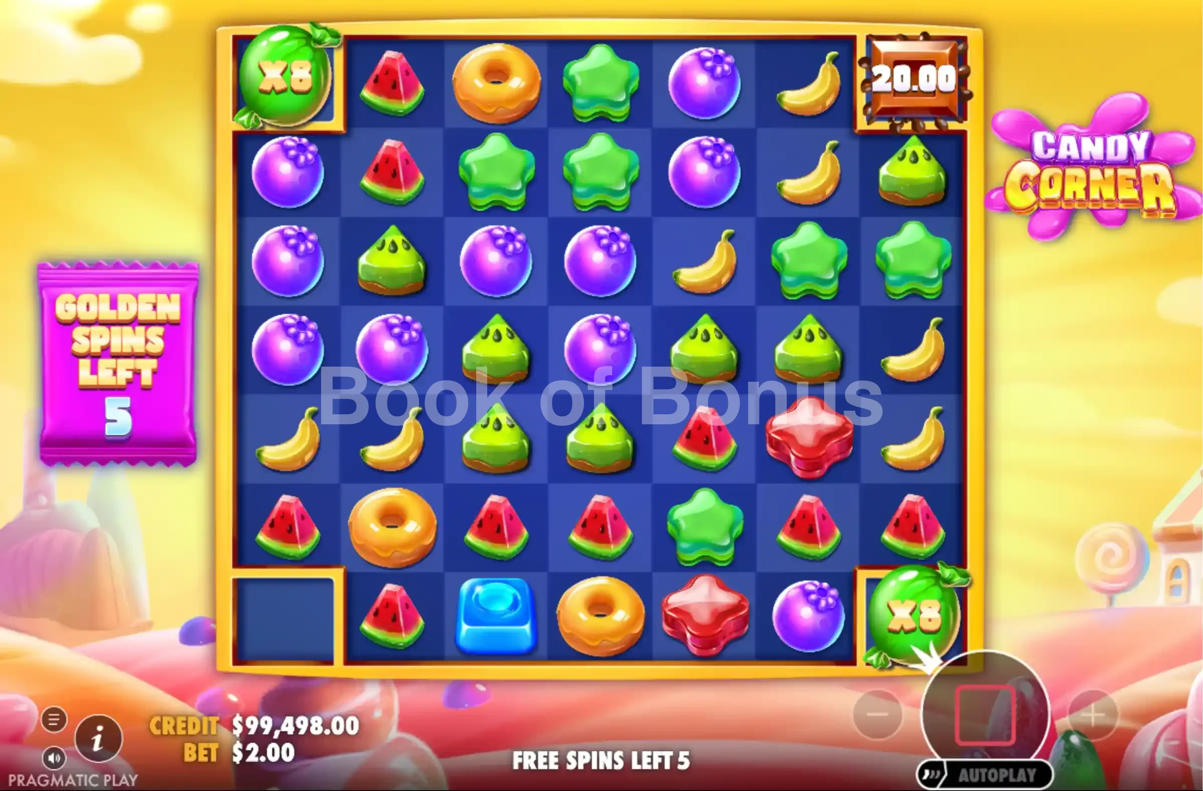 Tours gratuits Candy Corner