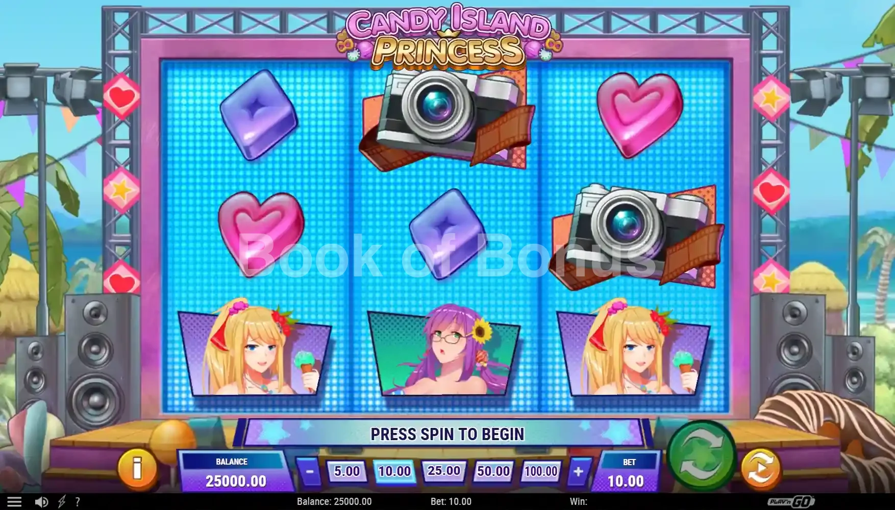 Jeu de base Candy Island Princess