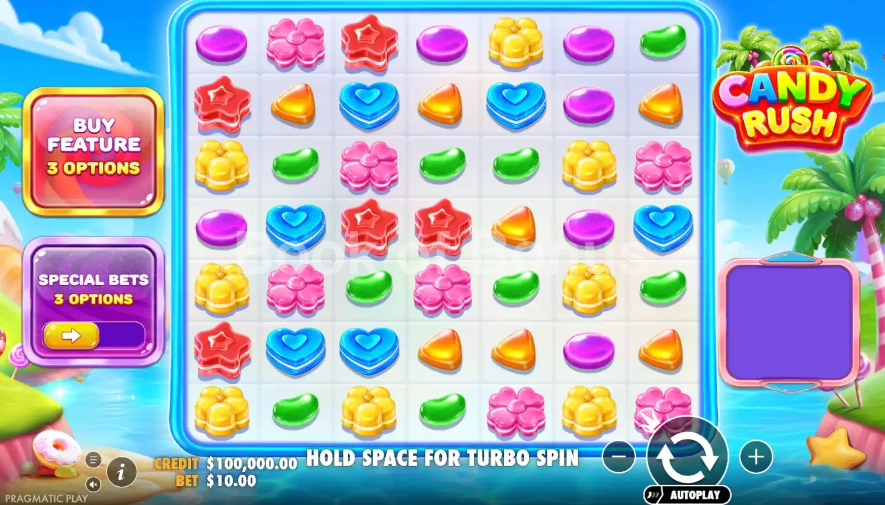 Jeu de base Candy Rush