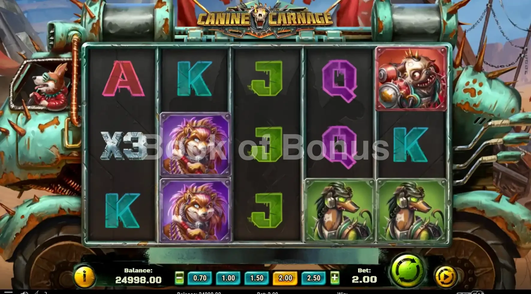 Jeu de base Canine Carnage