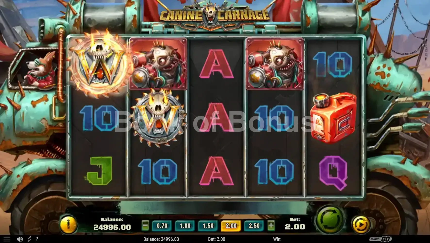 Gameplay alternatif Canine Carnage