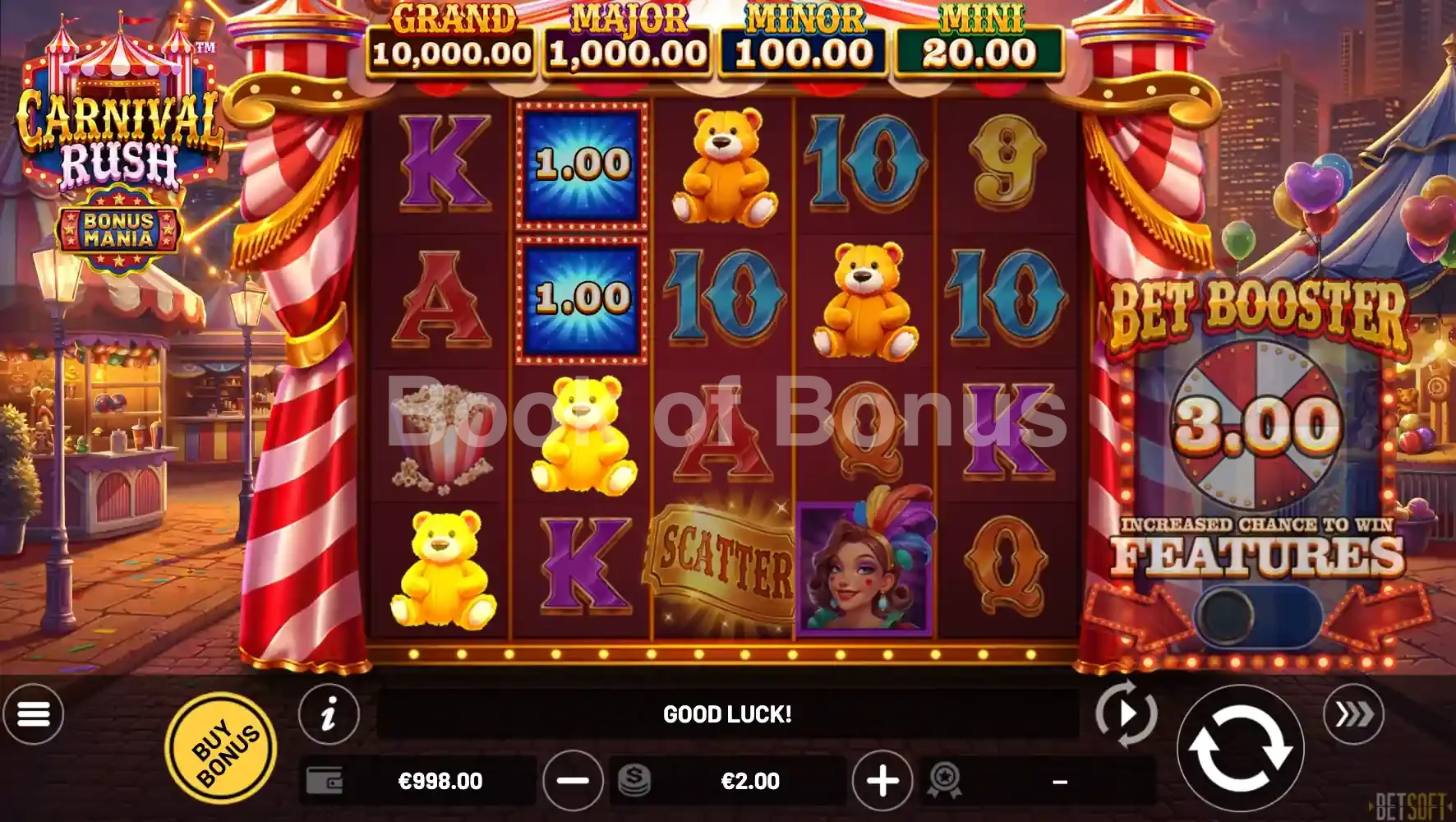 Jeu de base Carnival Rush